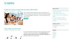 Desktop Screenshot of latejedora.es