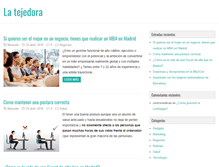 Tablet Screenshot of latejedora.es